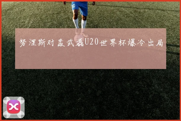 努涅斯对轰武磊U20世界杯爆冷出局